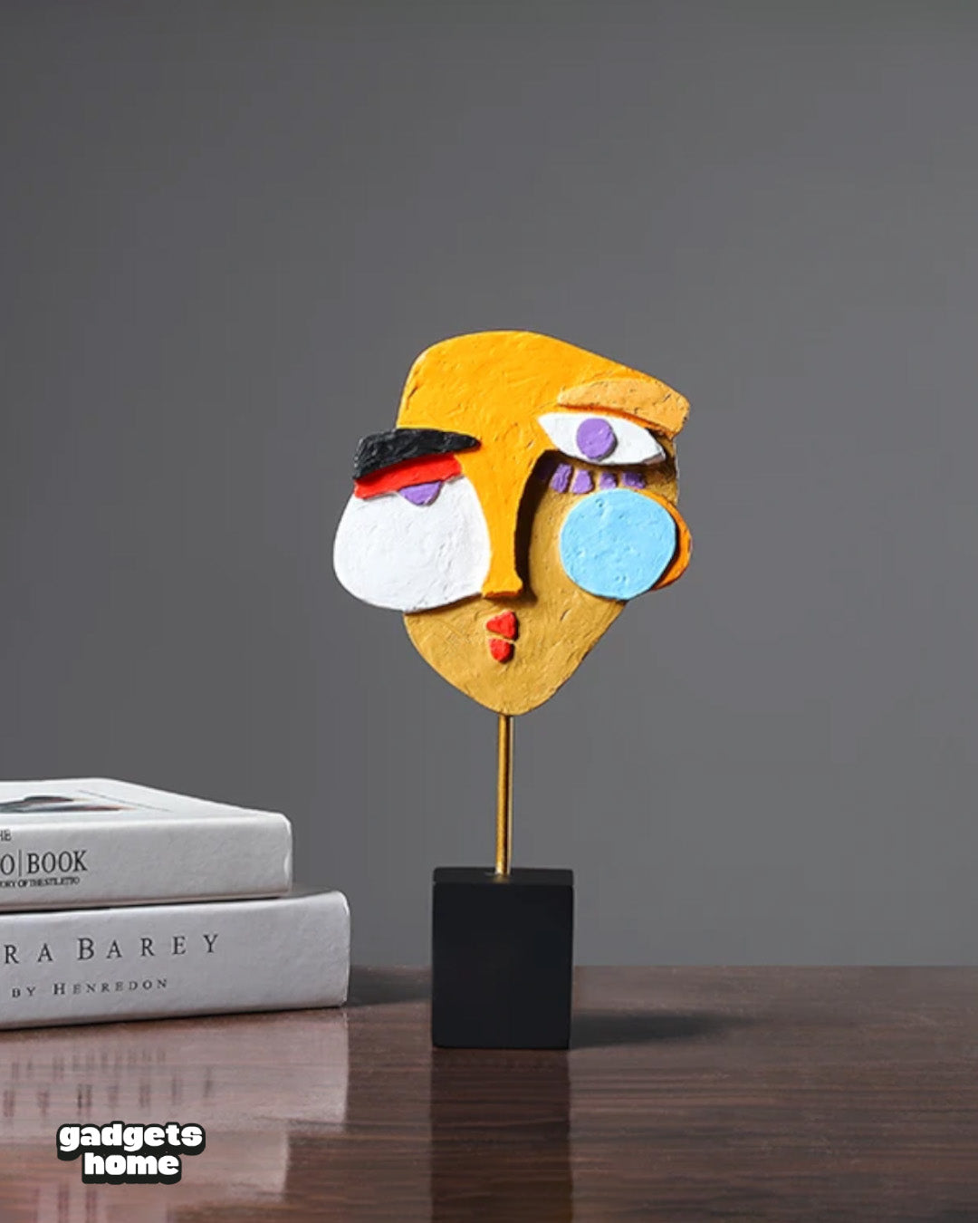 Human Face Statues