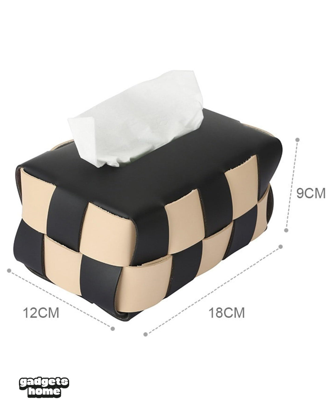 Leather Tissue Box