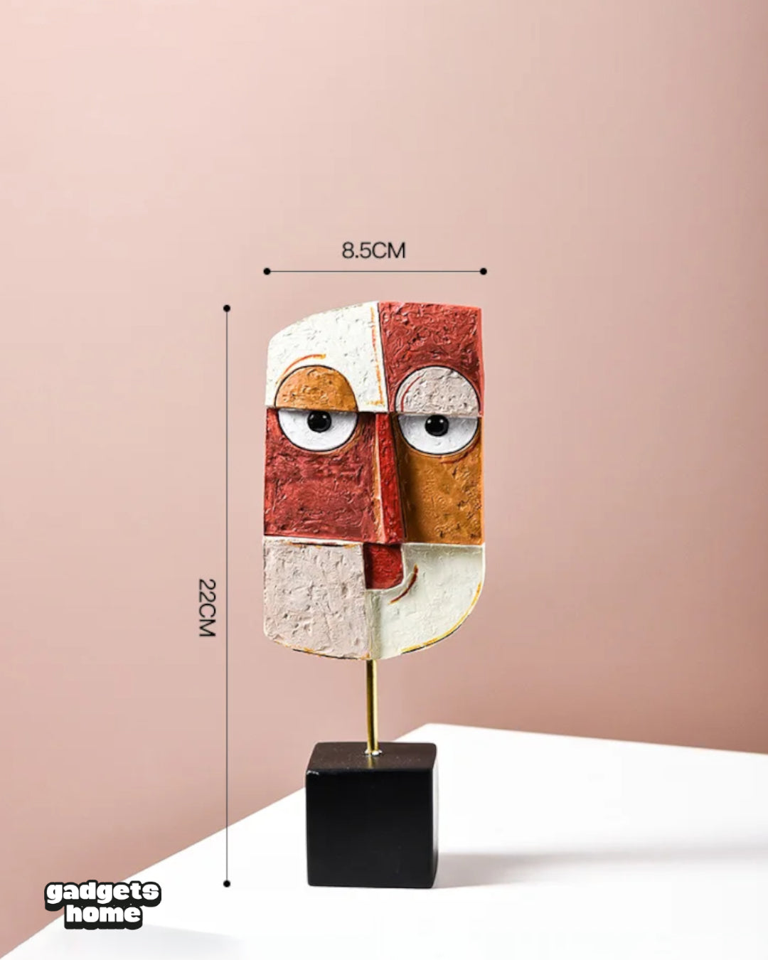Human Face Statues