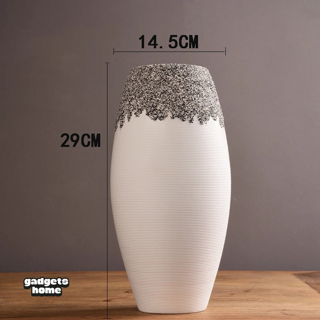 White Ceramic Vase