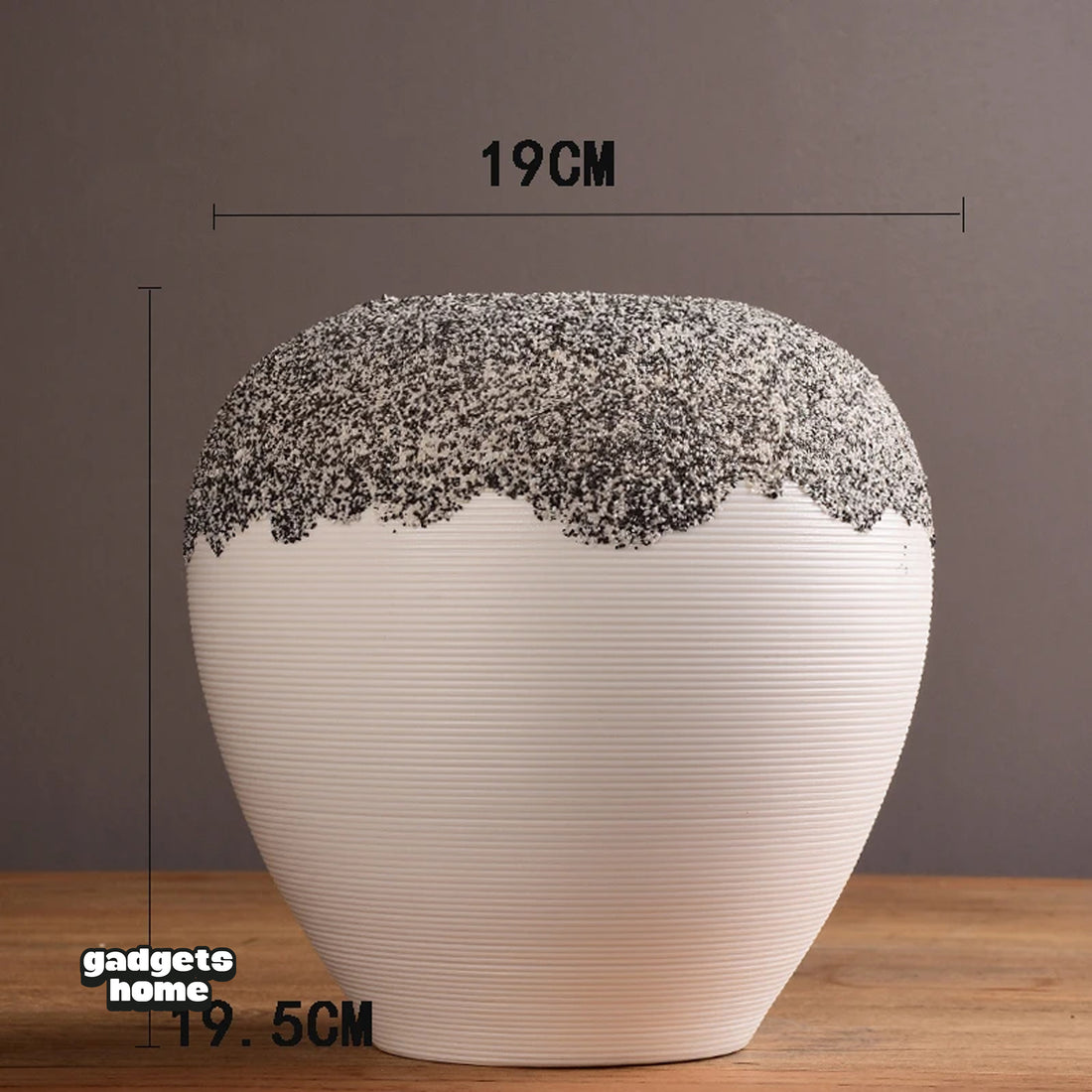 White Ceramic Vase