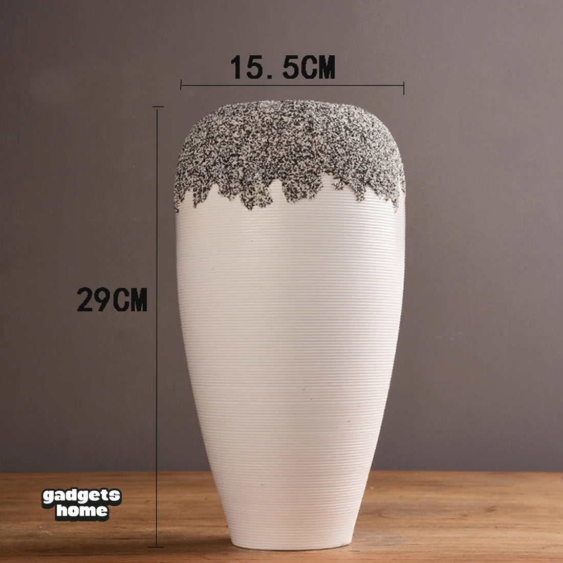 White Ceramic Vase